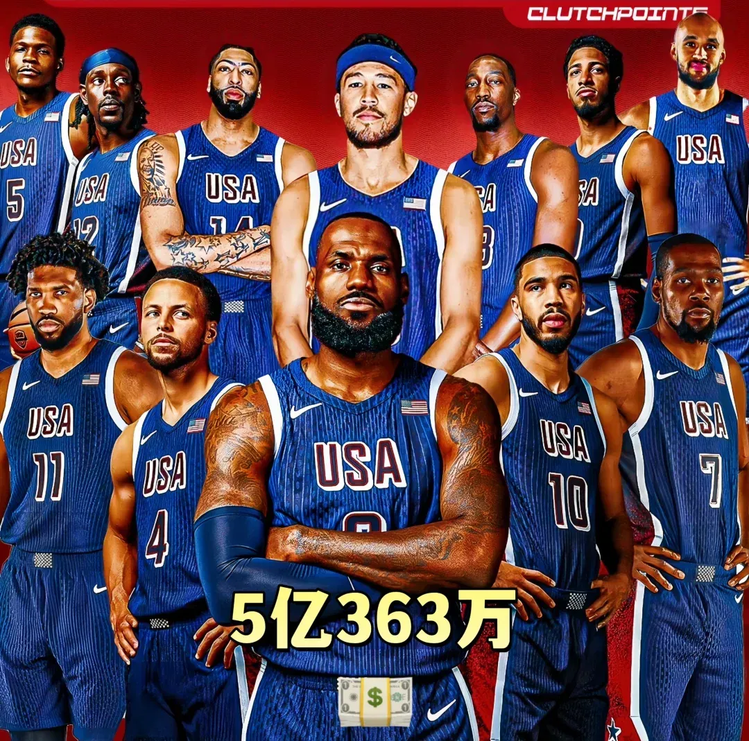 开云下载-美国男篮横扫中国男篮，布克惊艳世界